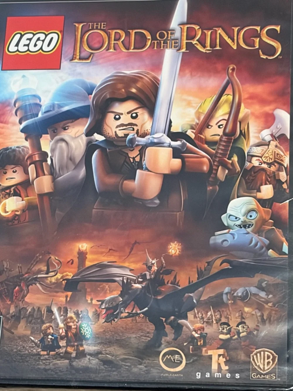 NEW LEGO Lord of the Rings PC DVD Game Sealed New LOTR Warner Bros 2012